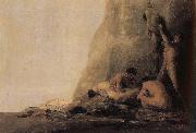 Francisco Goya Cannibals preparing their victims France oil painting artist